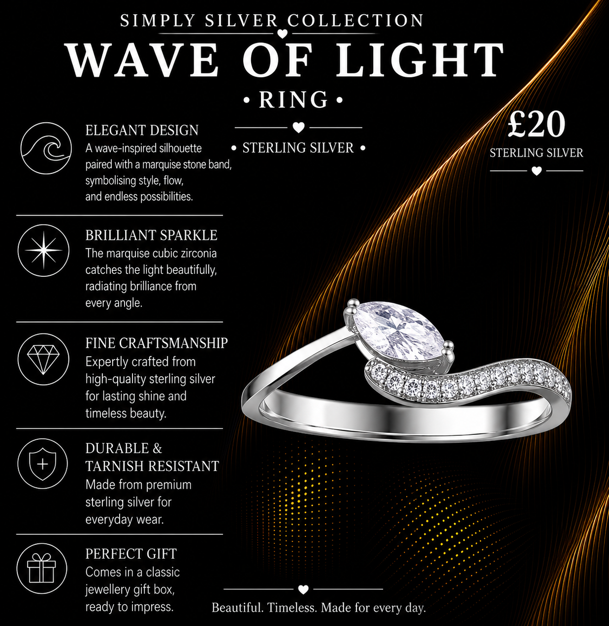Wave of Light Ring