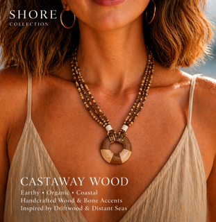 Castaway Wood Necklace