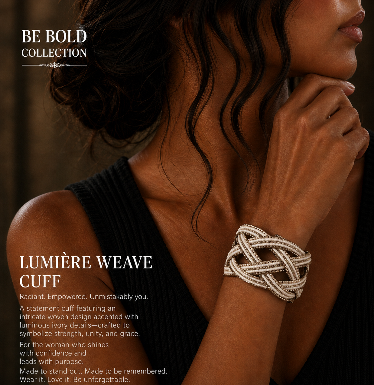 Lumiere Weave Cuff