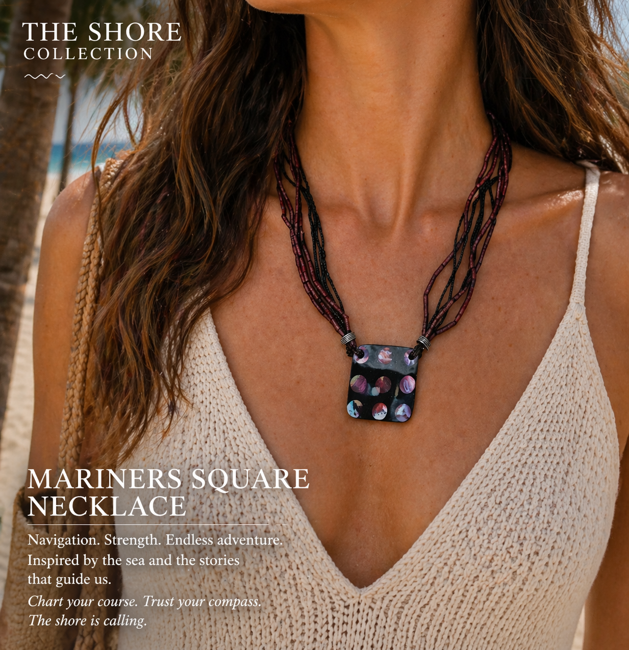Mariner’s Square Necklace