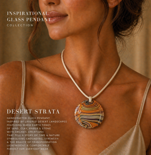 Desert Strata Pendant