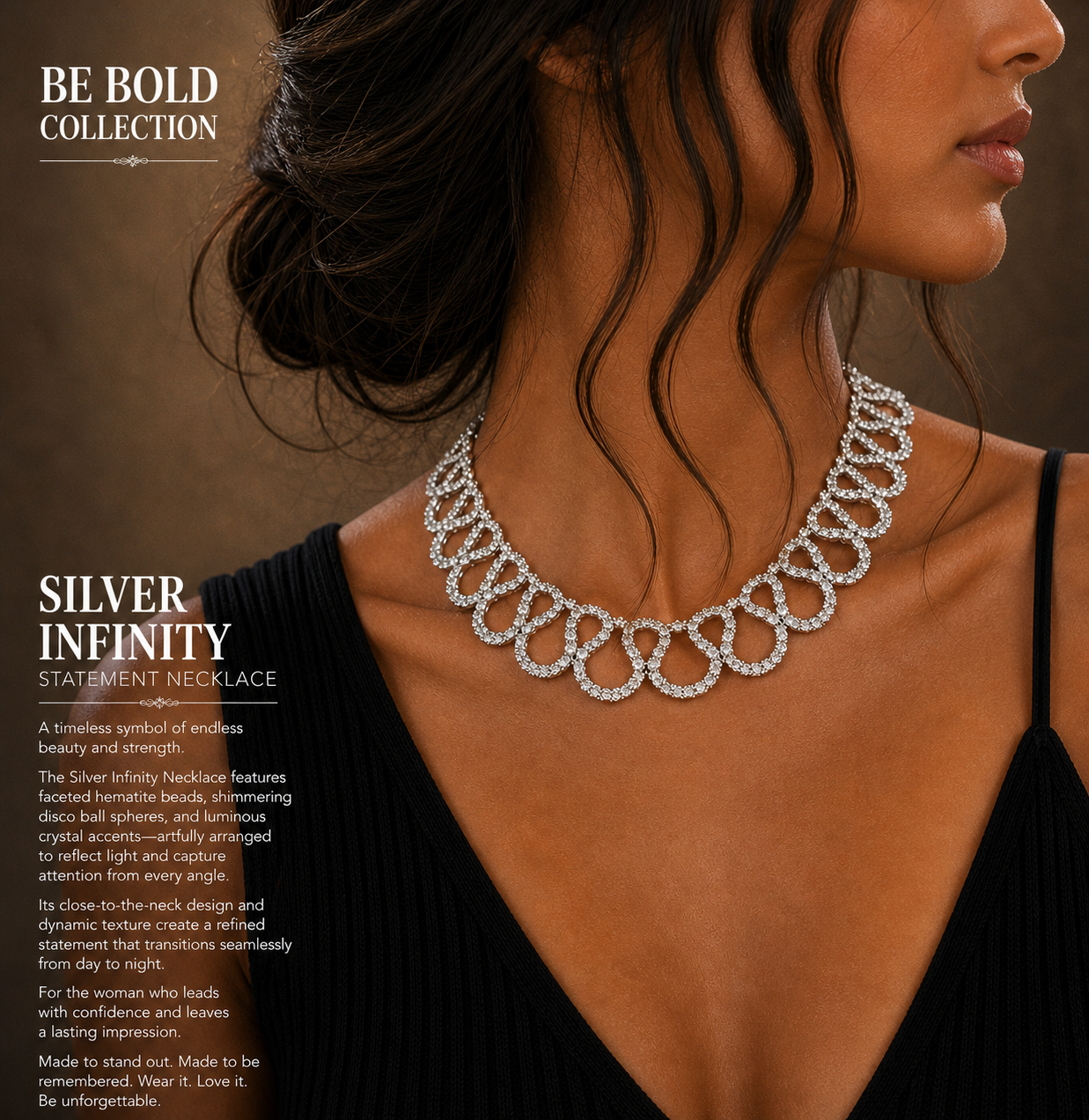 Silver Infinity Necklace