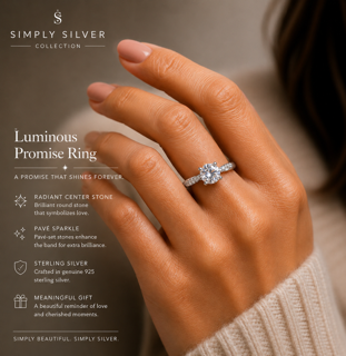Luminous Promise Ring