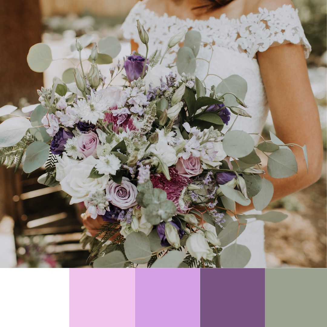 Lavender + White DIY Wedding Kit