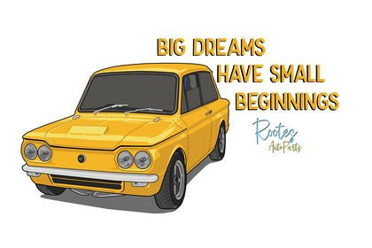 Thumbnail: Personalised Digital Art drawing of your Vehicle