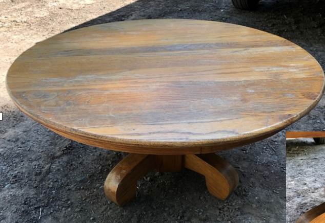 Solid Oak Coffee Table $75