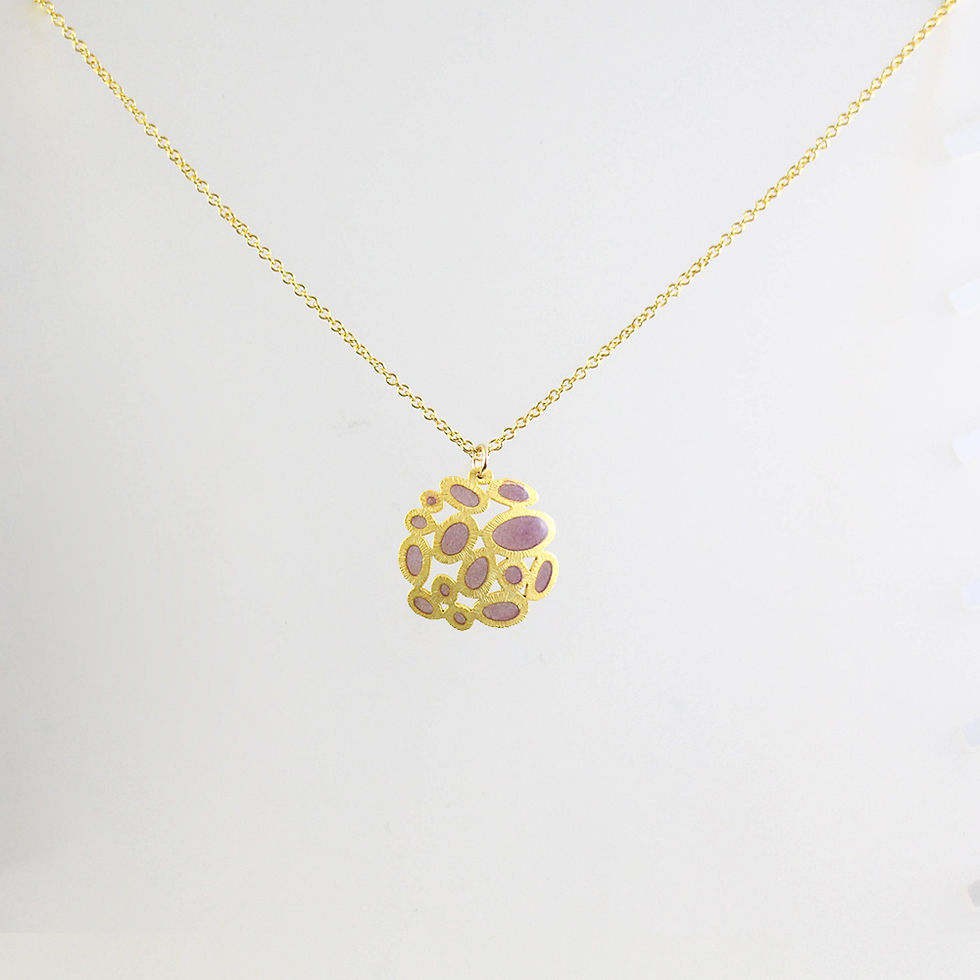 Thumbnail: Geometric Bubble Necklace