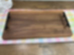 Special Order Only/WALNUT SERVING/CHARCUTURIE TRAY W/ HANDLES
