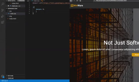 Custom website development – coding a responsive, SEO-friendly website from scratch