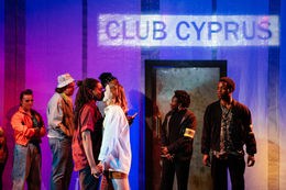 Theatre Lighting Programmer London a group of people standing in front of a sign that says club crypt