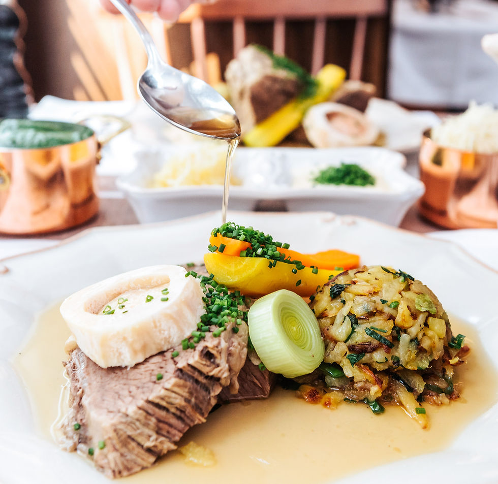 Tafelspitz at the Huth inn