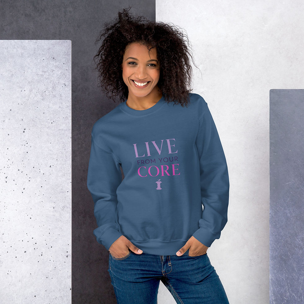 Thumbnail: Live From Your Core Unisex Sweatshirt