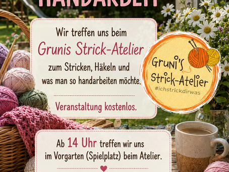 Tag der Handarbeit 2026 – Der Vorgarten wird zur Wollzone