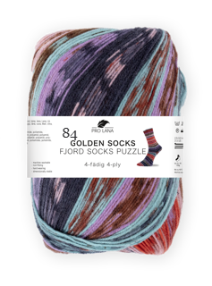Miniaturbild: Pro Lana Golden Socks Fjord Socks Puzzle