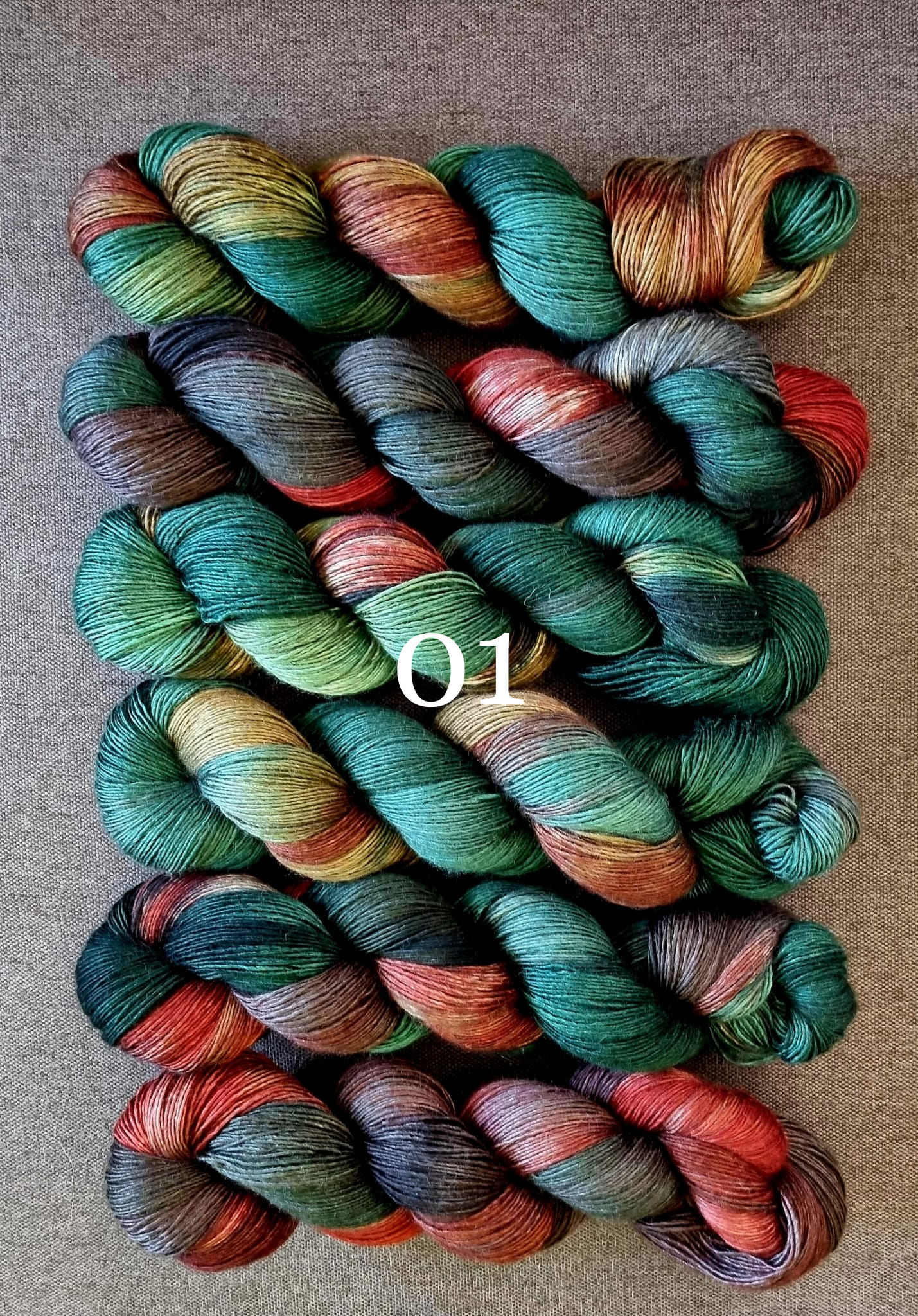 Gruni 480 - handgefärbt