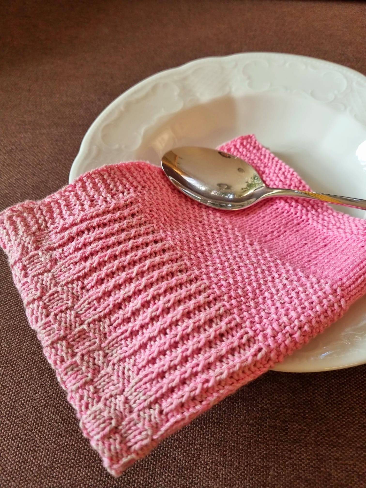 Gestricktes Spültuch - Anleitung für Anfänger