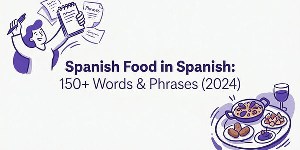 spanish food in spanish