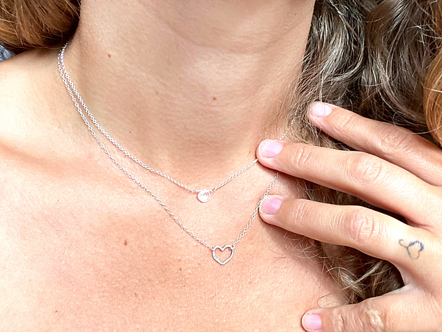 Love and deals light necklace