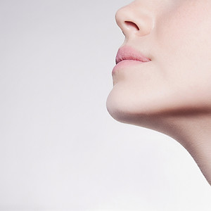 Model's Lower Face