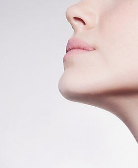Model's Lower Face