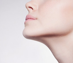 Model's Lower Face