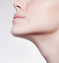 Model's Lower Face