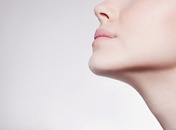 Model's Lower Face