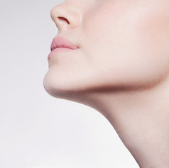 Model's Lower Face