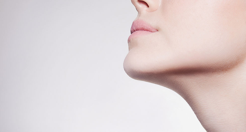 Model's Lower Face