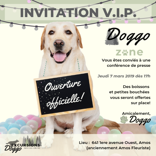 Invitation Doggo