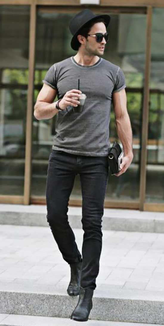 Homem do estilo sexy