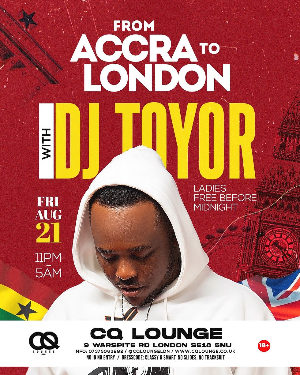 From Accra to London with DJ Toyor