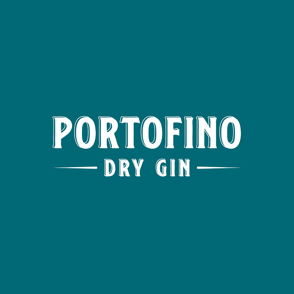 Miniatura: Portofino Dry Gin - Pudel 10 cl