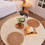 Miniature : Table à manger en terrazzo
