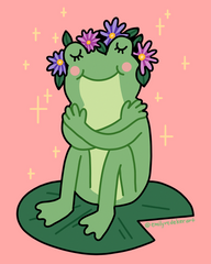 ferdinand the self love frog small version.png