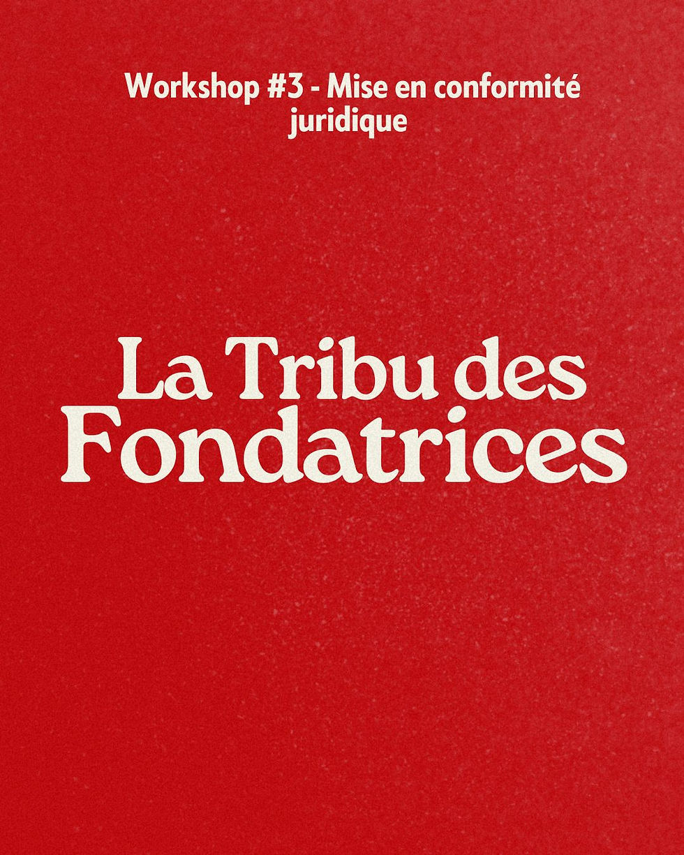 Workshop #3 Mise en conformité juridique & Réseautage