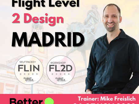 Flight Levels Masterclass in Madrid Summary