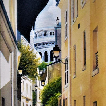 Montmartre / Paris | Gouache | BELGIUM