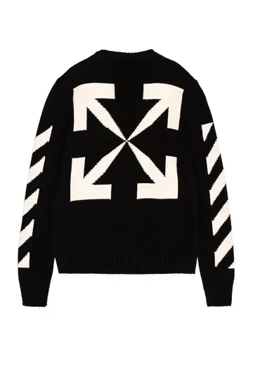 OFF-WHITE Knit Sweater Black