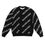Thumbnail: BALENCIAGA Allover Logo Sweater in Black