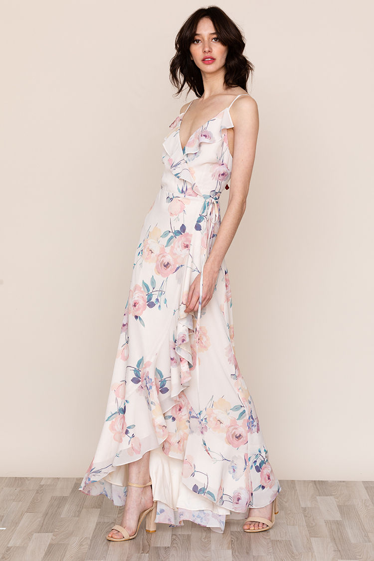 Yumi Kim Meadow Maxi Dress | Dutch Roses Ivory