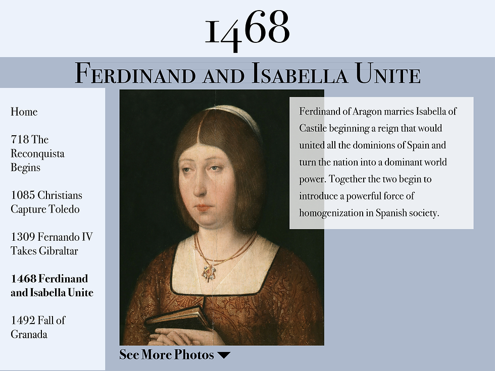 Fernando and Isabella Unite