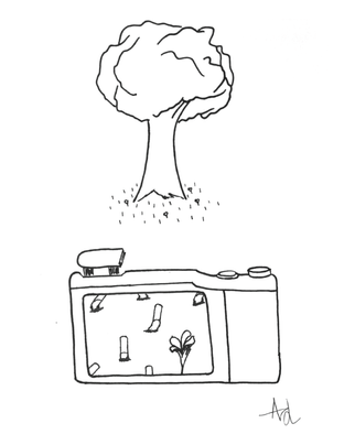 Camera sketch study 4