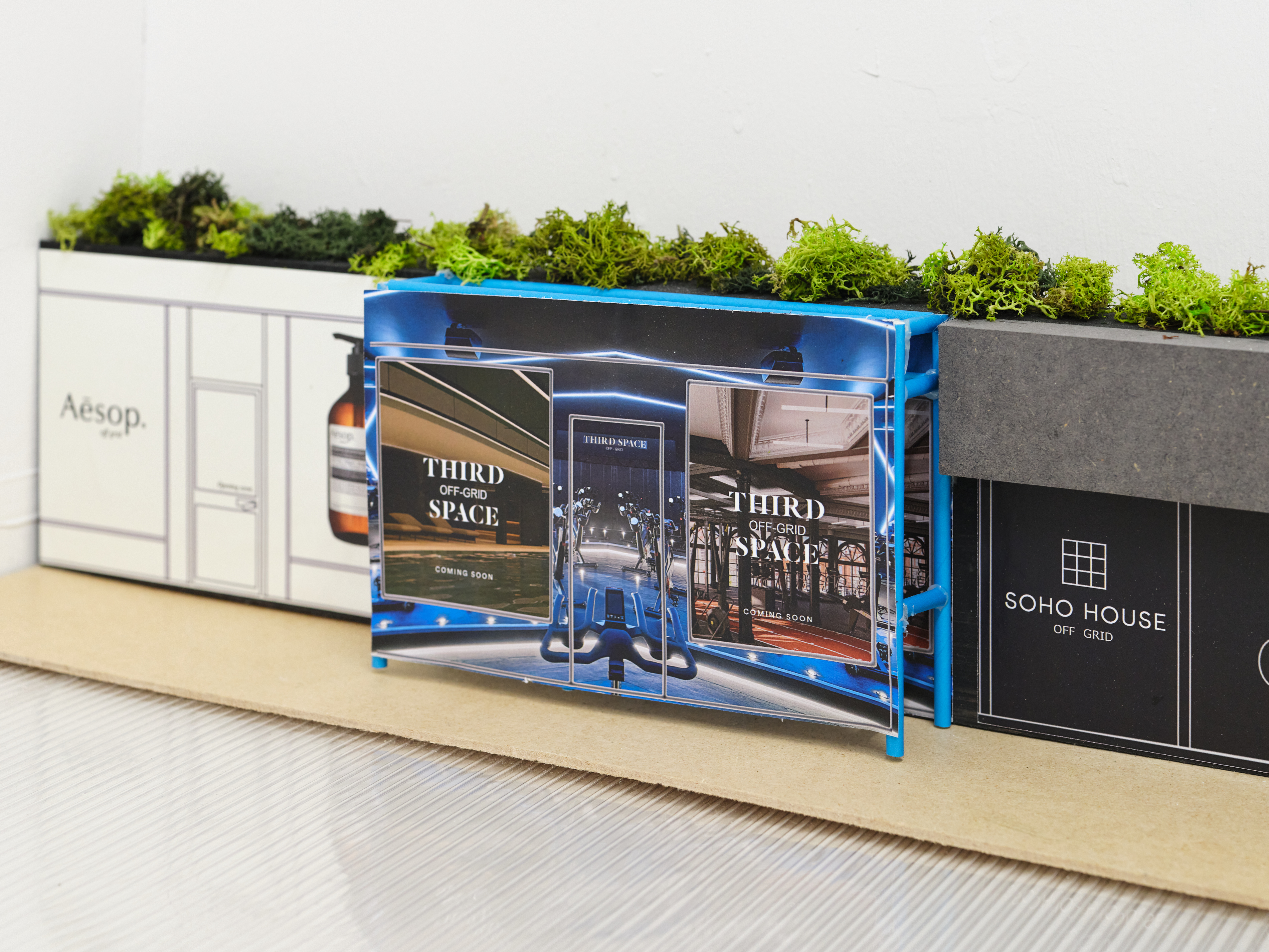 Luca George work in RTA exhibition at RTA HQ in London, 'XI: Off-Site Show' 2025