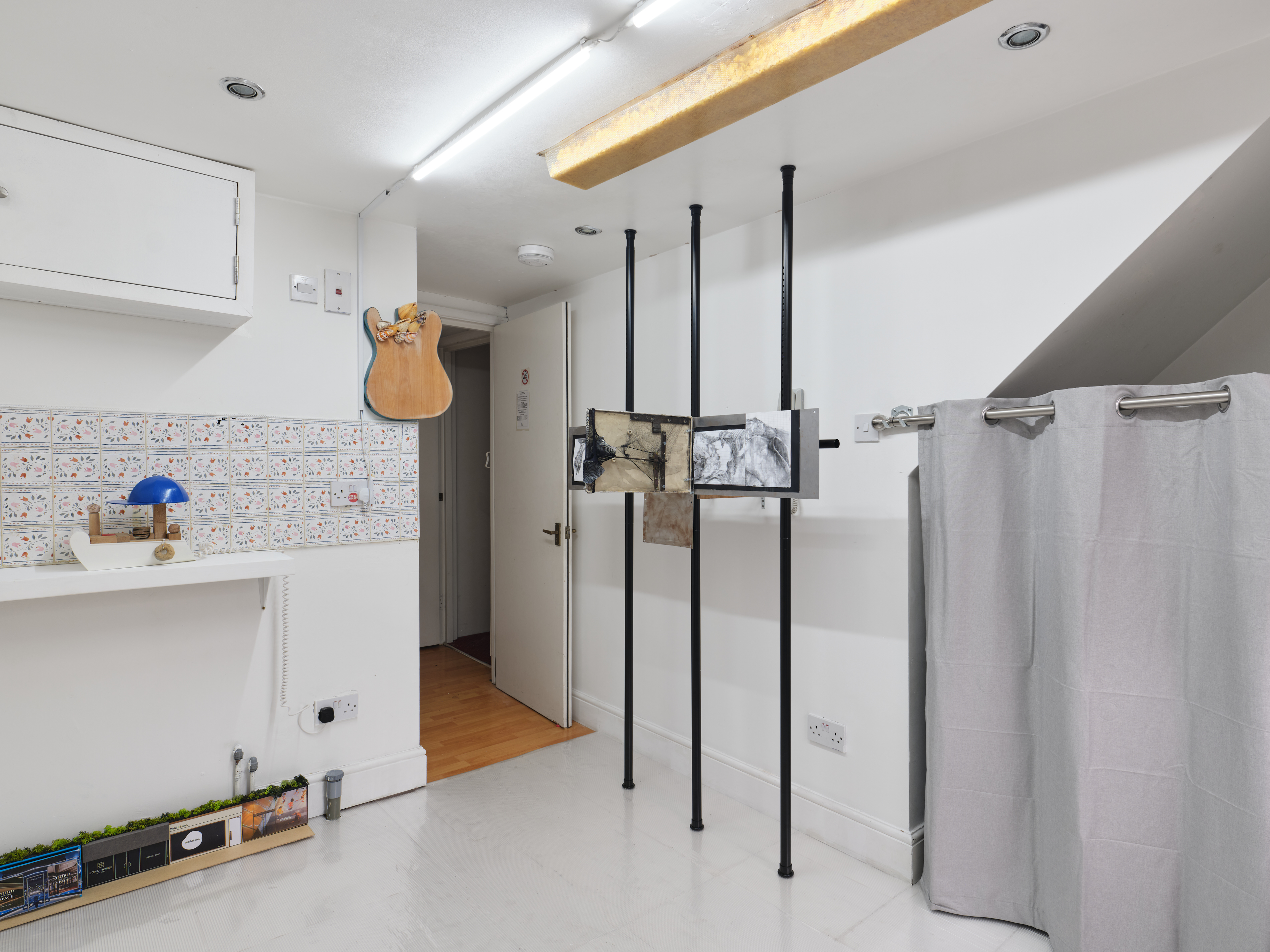 Install view in RTA exhibition at RTA HQ in London, 'XI: Off-Site Show' 2025