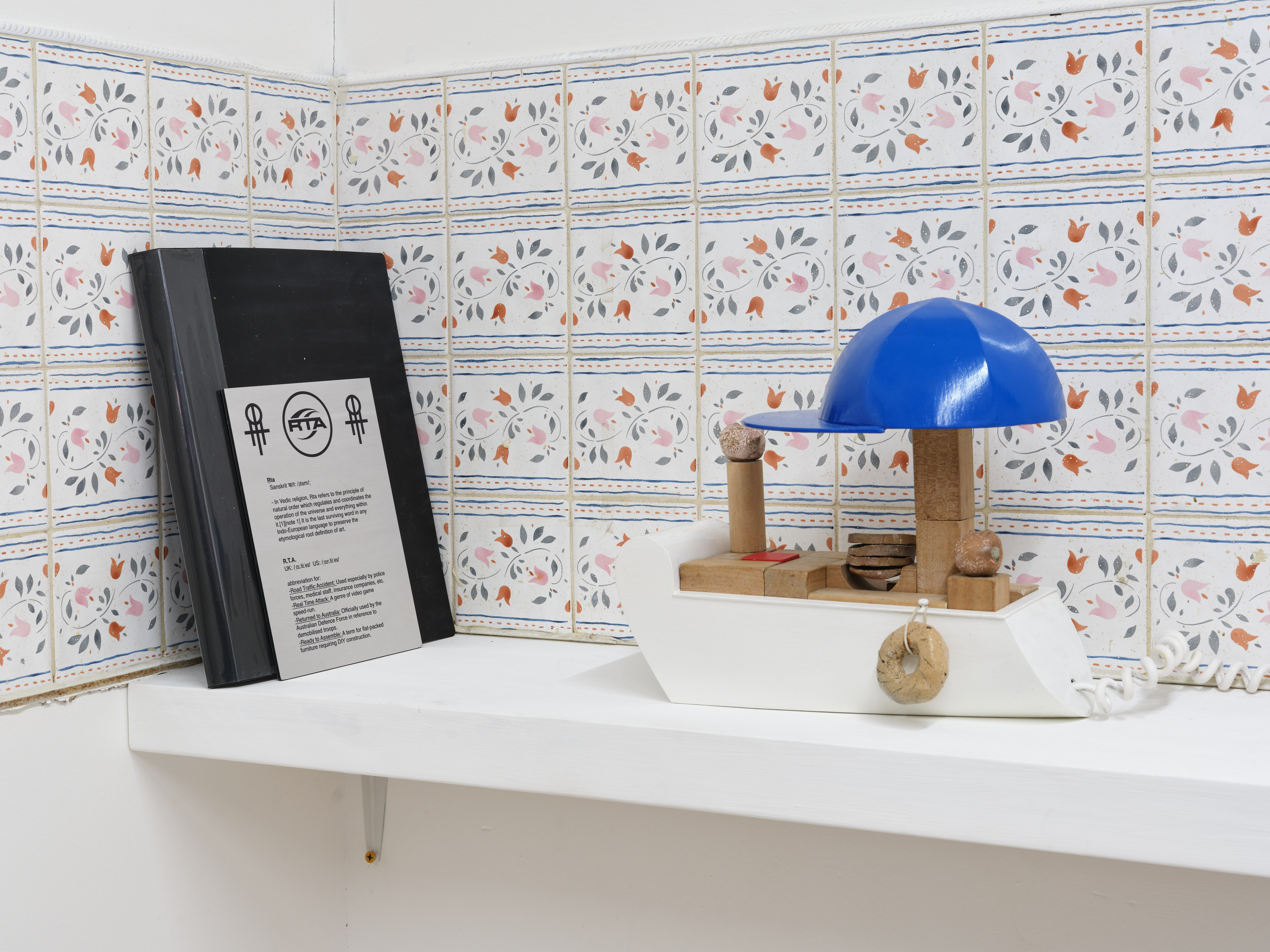 Joshua Taylor lamp in RTA exhibition at RTA HQ in London, 'XI: Off-Site Show' 2025