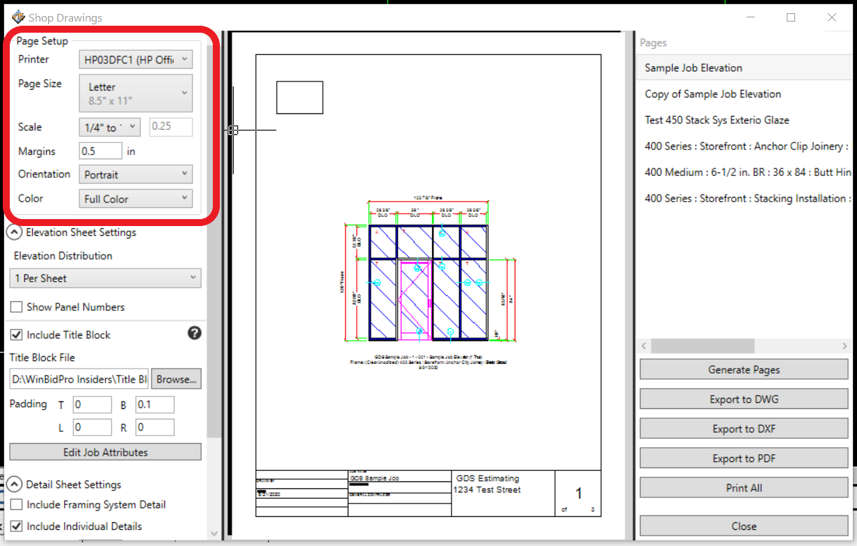 CAD Details and Shop Drawings | GDS Estimating