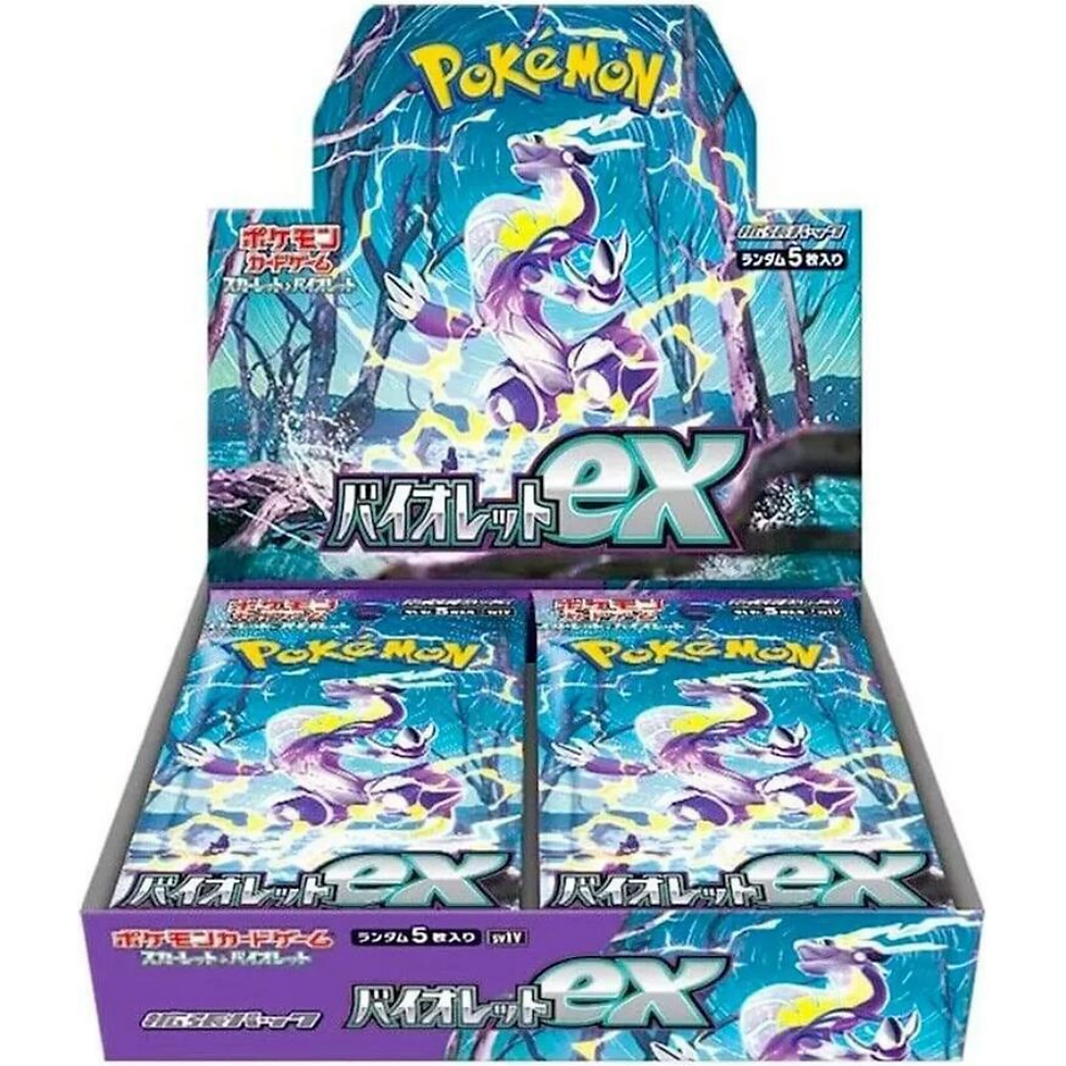 (SV1V) VIOLET EX JAPANESE POKEMON BOOSTER BOX