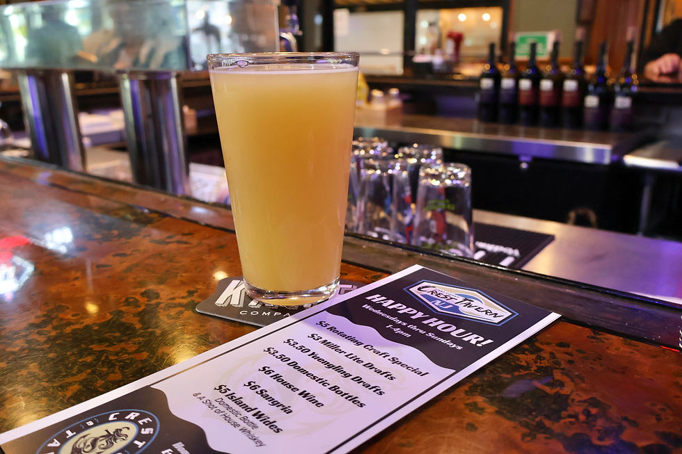 Happy Hour Hits at the Crest