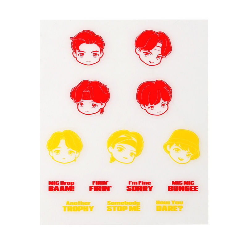 Thumbnail: [ON-HAND] BTS POP-UP: SPACE OF BTS MIC DROP L-Holder Set (7pc)